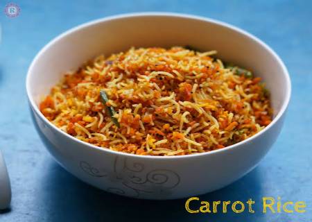 கேரட் சாதம் (carrot rice)