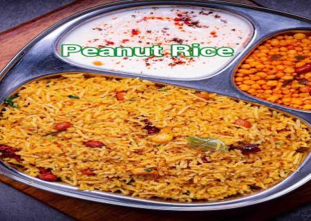 வேர்க்கடலை சாதம் (Peanut Rice).