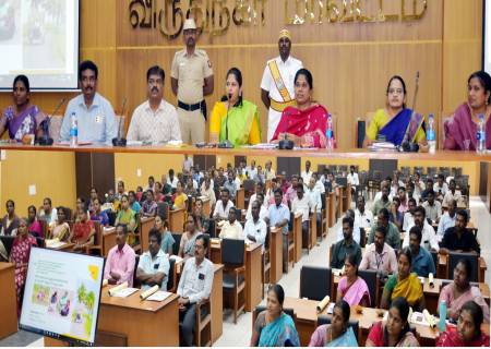 மாவட்ட ஆட்சித்தலைவர்அவர்கள் தலைமையில் குழந்தைகள் மற்றும் முதியோர்கள் பாதுகாப்பு தொடர்பாக கிராம நிர்வாக அலுவலர்களுக்கான திறன் வளர்ப்பு பயிற்சி வகுப்பு நடைபெற்றது.