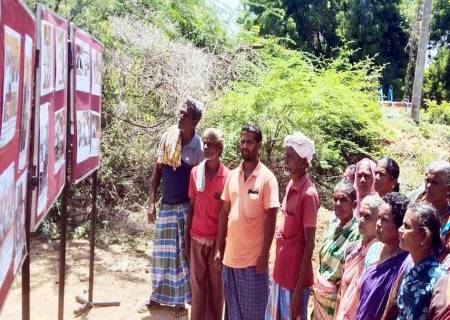 மீசலூர் ஊராட்சியில் தமிழக அரசின் சாதனைகள் விளக்க புகைப்பட கண்காட்சி.