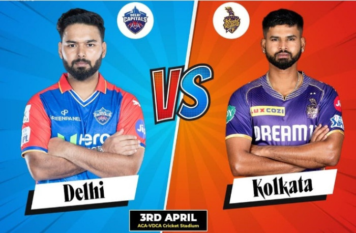 IPL 3rd APRIL DELHI - KOLKATA MATCH