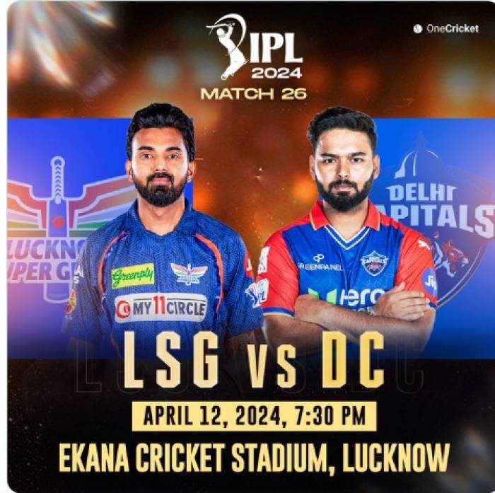 IPL 12th APRIL DELHI - LUCKNOW