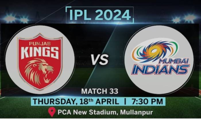 IPL 18th APRIL PUNJAB - MUMBAI