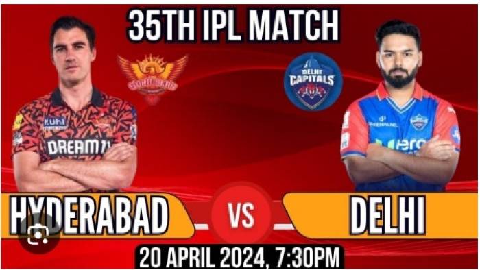 IPL 20th APRIL HYDERABAD - DELHI