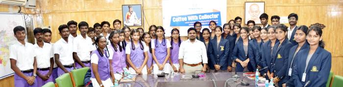 Coffee With Collector”   என்ற  98-வது கலந்துரையாடல்  நிகழ்ச்சி