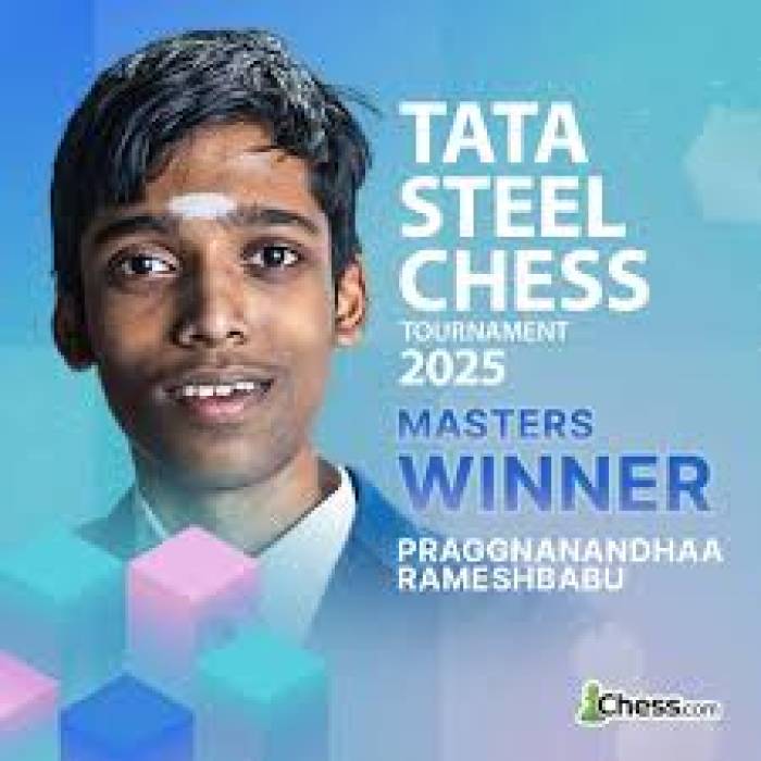 உலக சாம்பியன் குகேஷை வீழ்த்திய ,பிரக்ஞானந்தா புதிய சாம்பியன்