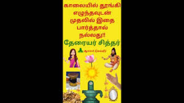 காலையில் தூங்கி எழுந்தவுடன் பார்க்க வேண்டியவை.