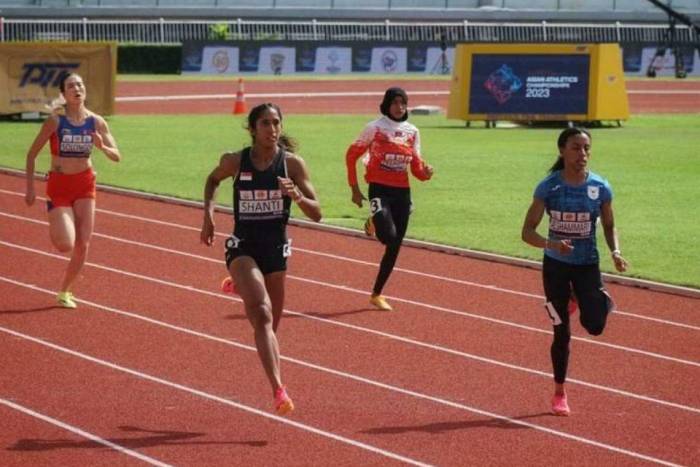 '  “கேலோ இந் தியா யூத்' விளையாட்டு 7வது சீசன் 200 மீ., ஓட்ட ம்.