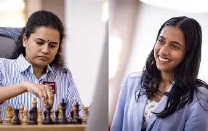 செஸ் சாம்பியன் பட்டத்தை கைப்பற்ற இந்தியாவின் கொனேரு ஹம்பி, திவ்யா போட்டி.