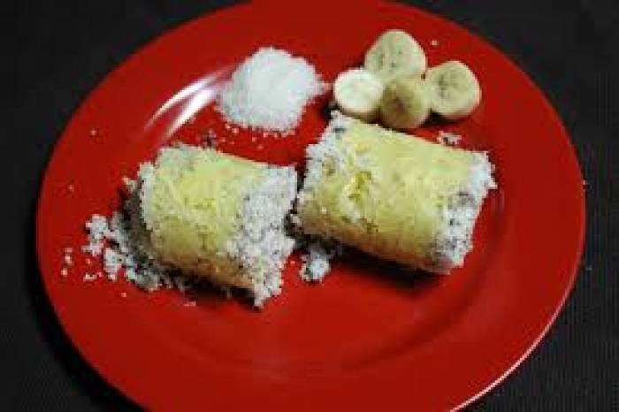 மரவள்ளி கிழங்கு புட்டு.