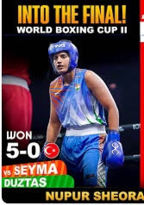 உலக குத்துச்சண்டை சாம்பியன்ஷிப்பில், இந்தியாவின் நுபுர் ஷியோரன் அரையிறுதிக்கு முன்னேறினார். 