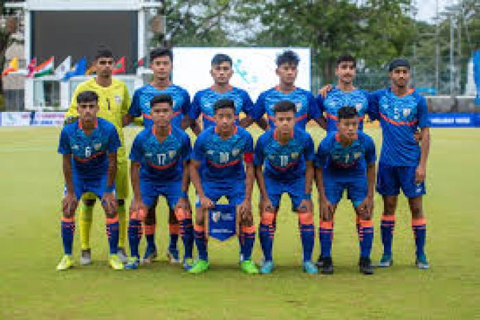 17 வயதுக்குட்பட்டோருக்கான தெற்காசிய கால்பந்து தொடரில் இந்திய அணி வெற்றி.
