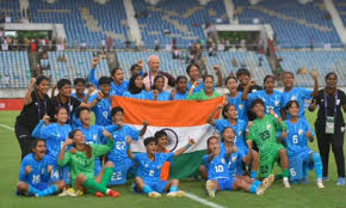 ஆசிய கால்பந்து தொடரில் 'ஜி' பிரிவில் முதலிடம் பிடித்த  இந்திய  அணி  பங்கேற்க தகுதி பெற்றது!