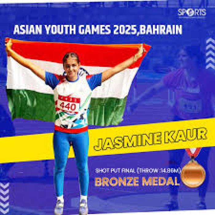 இந்தியர்கள் .ஆசிய யூத் விளையாட்டில் ஆறு பதக்கங்கள்  வென்றனர்.