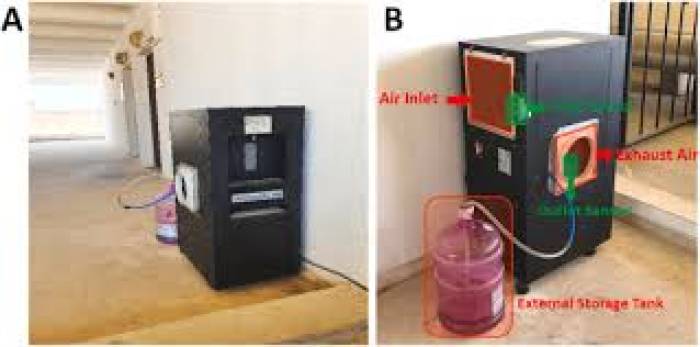 வளிமண்டல நீர் உறிஞ்சும் இயந்திரம்.