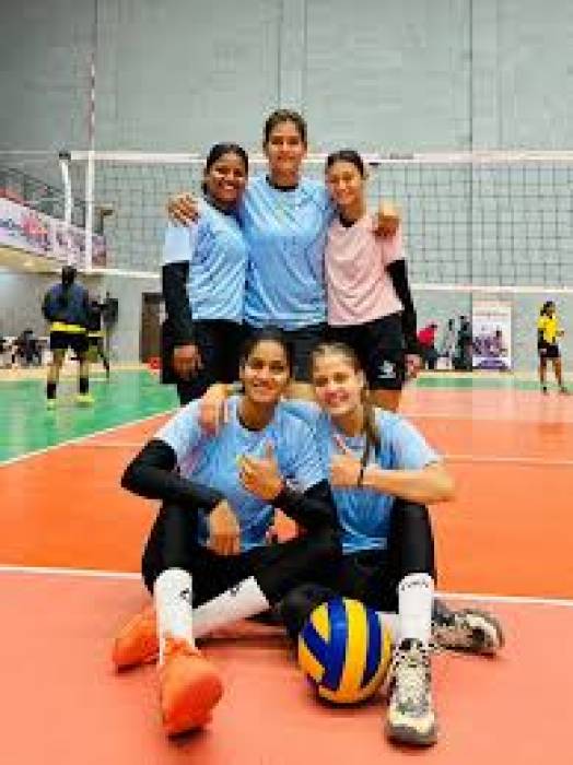 72-வது தேசிய சீனியர் கைப்பந்து ,தமிழக பெண்கள் அணி வெற்றி.