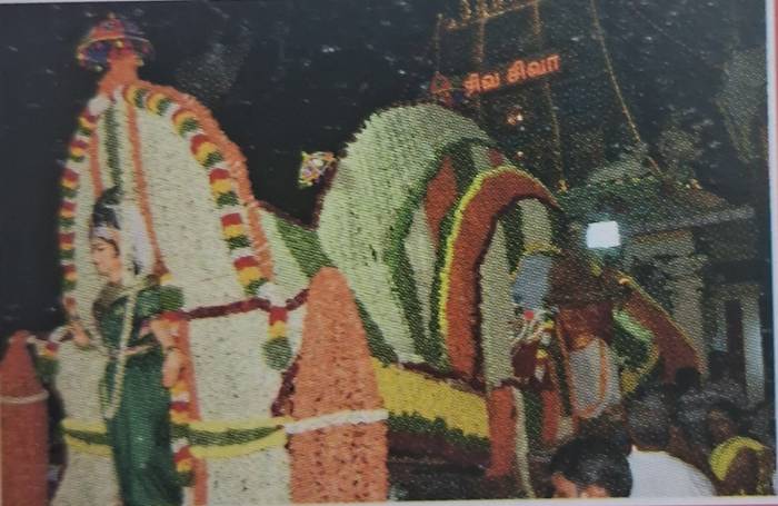 அருள்மிகு சொக்கர் கோவில் என்ற ஸ்ரீ மீனாக்ஷி சுந்தரேச்வரர் திருக்கோவில் ஏழாம் திருநாள்.