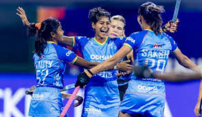 இந்திய அணி உலக கோப்பை ஹாக்கி தகுதி சுற்றின் பைனலுக்கு முன்னேறியது.