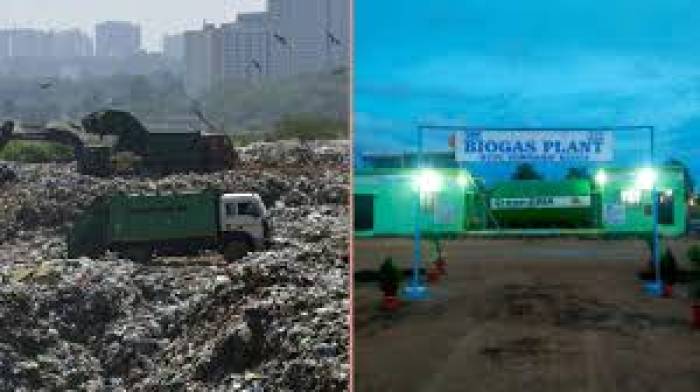 ஈரக் குப்பைகளை பயோகேஸாக மாற்றி, மார்க்கெட் பகுதிகளுக்கு கொண்டு சென்று எரிவாயுவாக பயன்படுத்துகின்றனர்.