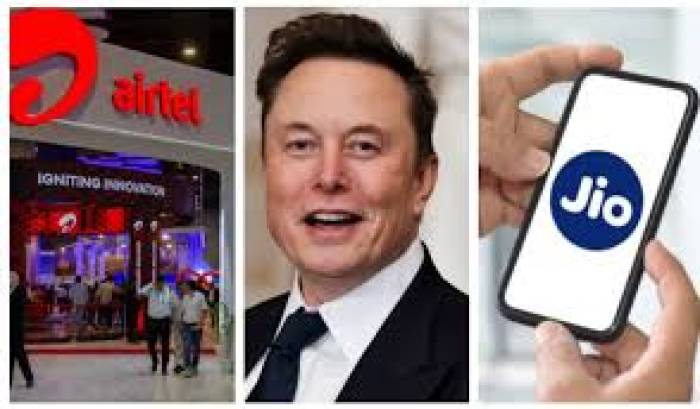 ஜியோ மற்றும் ஏர்டெல்லில் எலான் மஸ்க்கின் வருகையால்பதற்றம்.