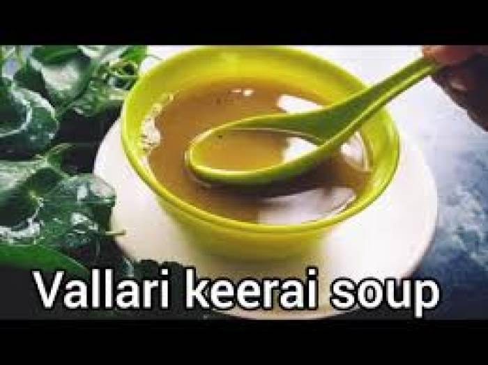 வல்லாரை கீரை சூப்.