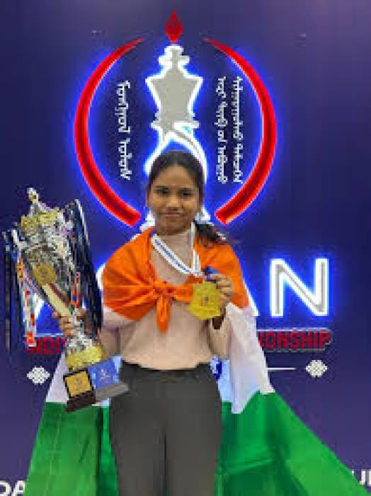 ஆசிய செஸ் போட்டியில் தமிழக வீராங்கனை சவிதா ஸ்ரீ பாஸ்கர் தங்கப்பதக்கம் வென்றார்.