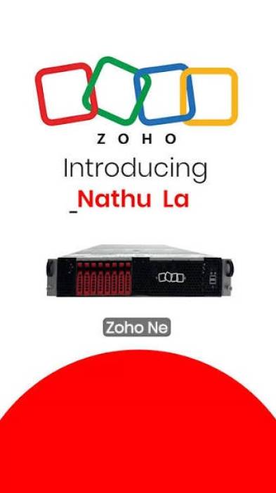 ZOHO வின் 'நாது லா' சர்வர்
