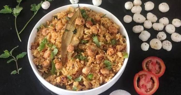 தாமரை விதை பிரியாணி.