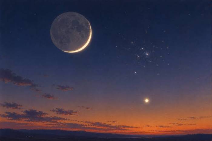 வானில் ஓர் அரிய நிகழ்வு.'Moon-Venus Occultation' 