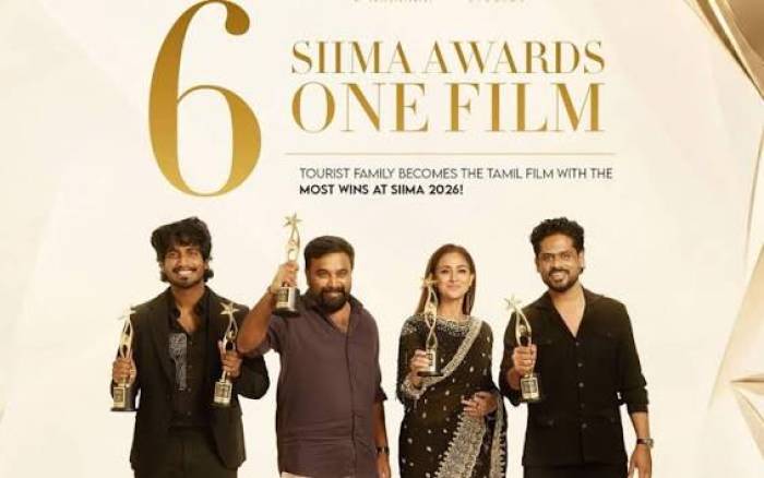 சைமாவில் 6 விருதுகளை வென்ற ‘டூரிஸ்ட் பேமிலி’.