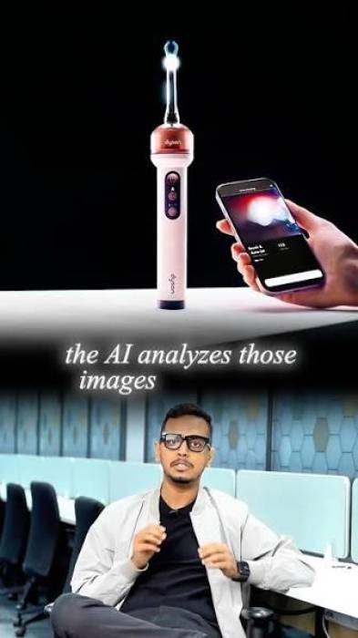 உங்கள் டூத் பிரஷ்ஷில் கேமரா இருந்தால் எப்படி இருக்கும்?