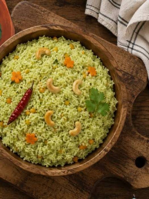 கொத்தமல்லி சாதம் (Coriander Rice)
